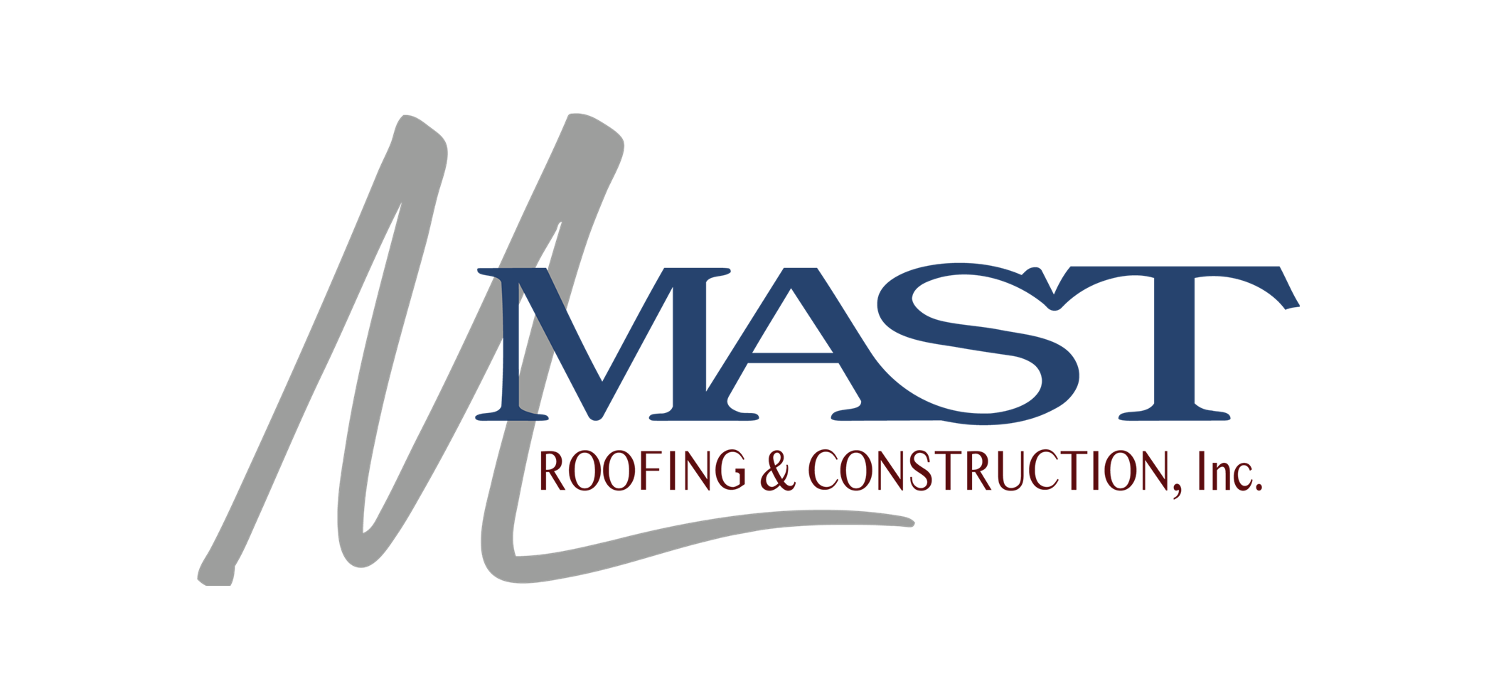 Mast Roofing & Construction Logo